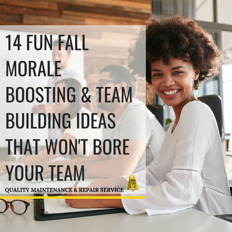 Fall team building ideas