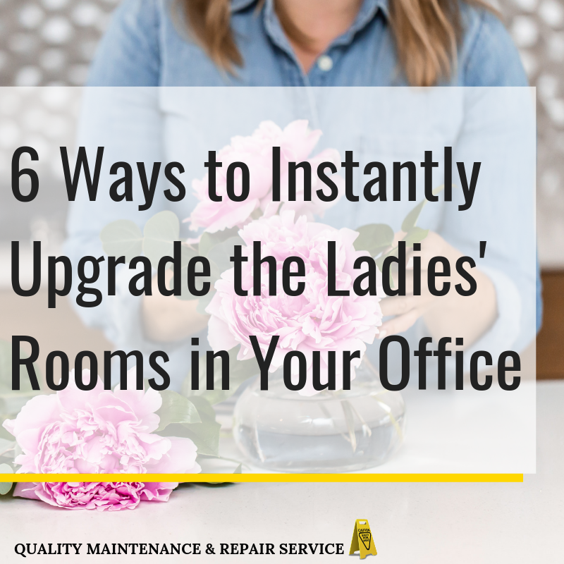 Ways to improve the appearance of ladies rooms