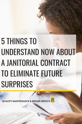 How to understand your janitorial service contract
